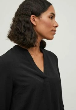 Vila Mit 3/4 Armeln V Ausschnitt - Blouse - Black -Dames 536745b5449a46b4b50adac3b456b874