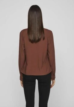 Vila Jolly Ls-Noos - Blouse - Shaved Chocolate -Dames 54570881b63341a9835dbcee86d830d8