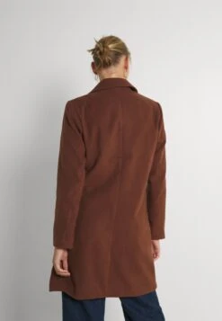 Vila Vipoku Button Coat - Mantel - Chocolate Fondant -Dames 54b2cccc07814da486ae67b77eb4f73f