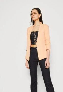 Vila Viher 3/4 New - Blazer - Salmon Buff -Dames 551f61841dae4f37a6bde4c7ae430feb