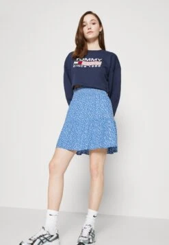 Vila Vipil Oma Hw- A-Lijn Rok - Federal Blue -Dames 56802d56b874453e863527b540674f97