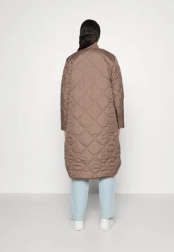 Vila Vimanon Quilted Jacket- Mantel - Walnut -Dames 56a4e66e123640ccadfcf87dafad5e09