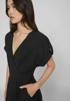 Kurzärmeliger - Jumpsuit - Black -Dames 56c6db53fe734ef3ad932bd0bff22941