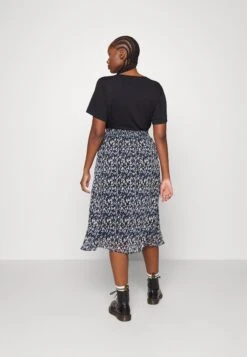 Vifalia Midi Skirt - A-Lijn Rok - Black/Mazarine Blue 9 Vifalia Midi Skirt - A-Lijn Rok - Black/Mazarine Blue -Dames 58309776a28d4eeaa7841ebb34fe003b