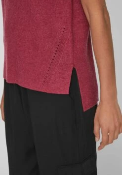 Vila Viril V-Neck- Top - Beet Red -Dames 5901db52f9de4cca8de5fe16ecf6d0f5