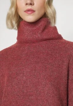 Vila Vicilia Rollneck - Trui - Fired Brick -Dames 59907f7d39c746b080141c992ec2d0c9