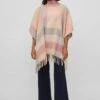 Vila Karo - Poncho - Misty Rose -Dames 5b12e6683d854174add21d60cac11d4f