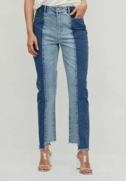Vila Straight Leg Jeans - Light Blue Denim