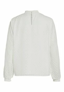 Vila Langarm High Neck - Blouse - Snow White -Dames 5cb5e0141efc454591b169b5d5a7286b