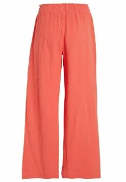 Vila High Waist Straight Fit - Broek - Hot Coral -Dames 5cd17e1dffc04013a212fc11c5f6641d