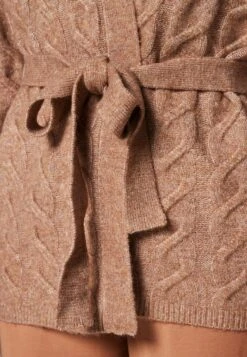 Vila Viella Ls Cable Knit - Vest - Toasted Coconut -Dames 5d7bb73ef7de4922afb7c6f55d03657a