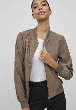 Vila Reissverschluss - Bomberjacks - Walnut