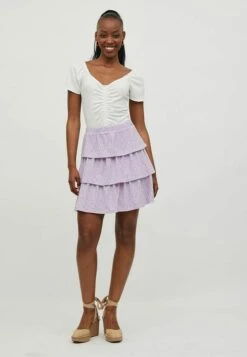 Vila Minirok - Pastel Lilac 9 Vila Minirok - Pastel Lilac -Dames 5e73cd4daf994b849d1fbb66e2214489