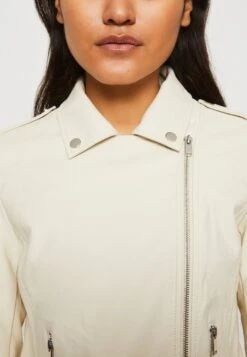 Vila Vicara Jacket - Imitatieleren Jas - Birch -Dames 5ef931be3b304f3780f16f6f3d4520c3