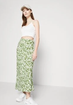 Vila Vimoras Ria Skirt - Maxirok - Calliste Green -Dames 5f0bd7a1f30c4cd786a55de099060171