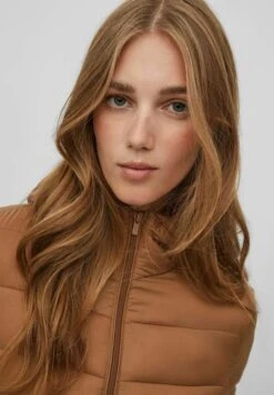 Vila Visibiria New Quilted Hood Jacket - Jas - Toasted Coconut -Dames 5ff1143728584393a93d37bccd38486f