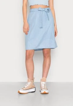 Vila Viskirty Fanzi Belt Skirt - Minirok - Light Blue Denim