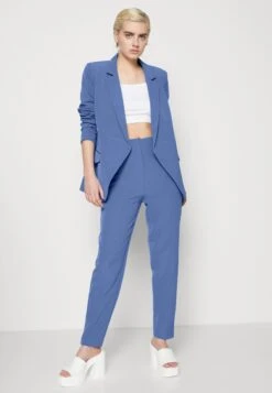 Vila Vigula Pant - Broek - Federal Blue -Dames 609971474dae4813834588fa642ba2c5