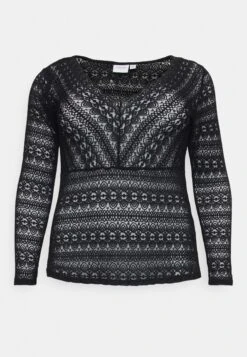 Vichikka V Neck- Blouse - Black -Dames 60ab8ad1914b46b79e4dd5aff1a53da5