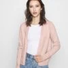 Vila Viril Short Cardigan - Vest - Misty Rose