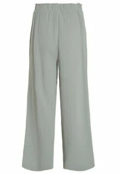 Vila High Waist Straight Fit - Broek - Green Milieu -Dames 615bb59dc5ee4d9d963fa36703cbe04f