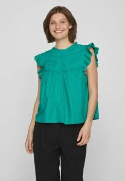 Vila Mit Angeschnittenen Ärmeln Detailreiches - Blouse - Alhambra