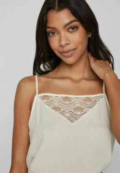 Vila Vinula Singlet - Top - Birch -Dames 62df3f36858b46f39e5e77666cde8e1b