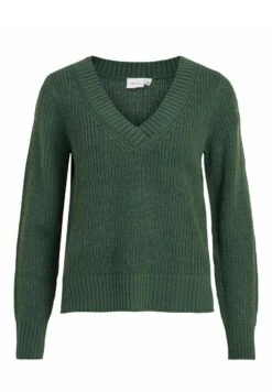 Vila V-Ausschnitt - Trui - Pineneedle 12 Vila V-Ausschnitt - Trui - Pineneedle -Dames 63c982cac9684142a77633b8babb212a