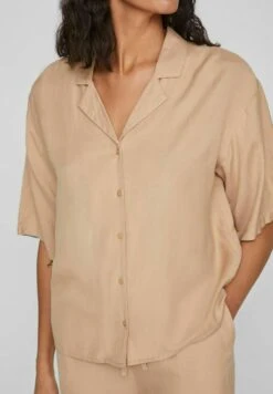 Vila Overhemdblouse - Sesame -Dames 64431a14099143e69da68239fa16adc7