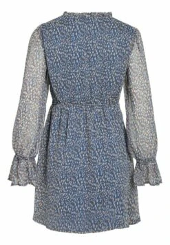 Vila DottaL/S - Jurk - Federal Blue -Dames 655914dcea2b4f5a90065f1ff43156c2