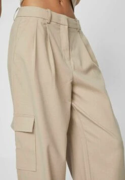 Hose- Cargobroek - Simply Taupe -Dames 65892e5bfce144e9adc930eff9b6a2db