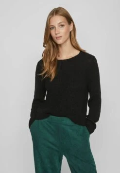 Vila Langärmeliger - Trui - Black