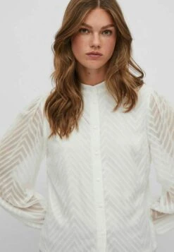 Vila Detailreiche - Blouse - Cloud Dancer -Dames 65eba64701d74055bf285113bdbeaf83