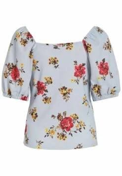 Vila Puffärmel - Blouse - Cashmere Blue -Dames 670cb89db8a940e9bbfc29dbd00b7154