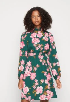 Vila Vimolly Highneck Dress - Jurk - Pineneedle