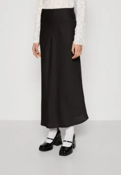 Vila Viellette Long Skirt - Maxirok - Black