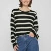 Vila Mit Langen Ärmeln Gestreiftes - Longsleeve - Black 2 Vila Mit Langen Ärmeln Gestreiftes - Longsleeve - Black -Dames 6873f2f638654dcdbabefde9d653aaf0