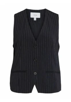 Vila Nadelstreifen - Bodywarmer - Navy Blazer -Dames 68b58ee4186a4efa8a463e25b4b2eb15