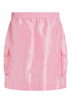 Vila Glänzender - A-Lijn Rok - Begonia Pink -Dames 68fa89ee452047088ecb421eb4438cc3