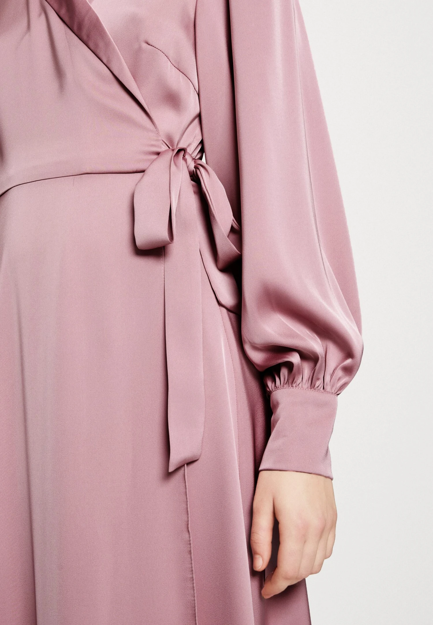 Vila Vienna Ravenna Ankle Wrap - Jurk - Foxglove 8 Vila Vienna Ravenna Ankle Wrap - Jurk - Foxglove - Afbeelding 6