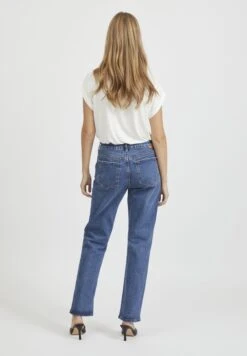 Vila Vistray - Straight Leg Jeans - Medium Blue Denim -Dames 6a425f5af7c5467495a75e128039567f