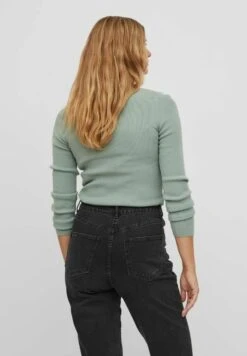 Vila Longsleeve - Green Milieu -Dames 6a82377ef0d54ce0a35f4a10aa6bb4ea