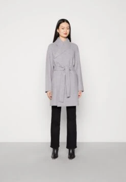 Vila Viapple- Halflange Jas - Light Grey