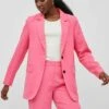 Vila Loose Fit - Halflange Jas - Fandango Pink -Dames 6dd4890c55884dfa94f4444bb62f25ad