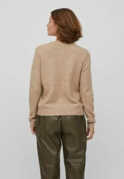 Vila Schlumpf - Trui - Natural Melange -Dames 6e457e04759f4d27b14938c870317edd