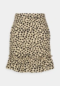 Vicelina Midi Skirt - A-Lijn Rok - Sandshell/Black