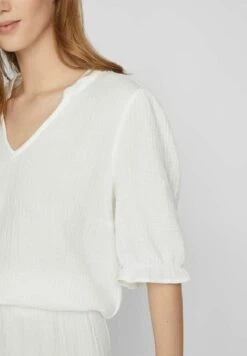 Vila V-Ausschnitt - Blouse - Cloud Dancer -Dames 6f9166c9651d417aa079dbe507654885
