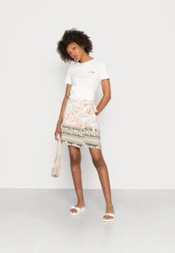 Vila Viaya Wrap Skirt - Minirok - Humus -Dames 6ff58fceef2f4e0889aa42c65933458c