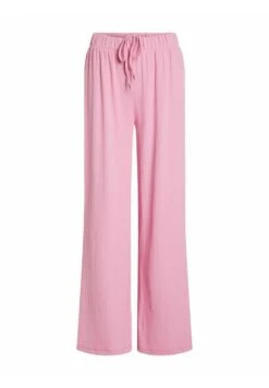 Vila Mit Weitem Bein High Waist - Broek - Begonia Pink -Dames 70af9c3c02424e90a08f26492425d07c