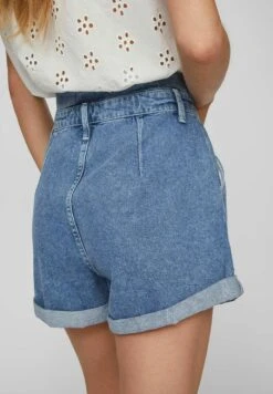 Vila High Waist - Jeansshort - Light Blue Denim -Dames 70e99782adde4dc2bfa8fe3671ce0487